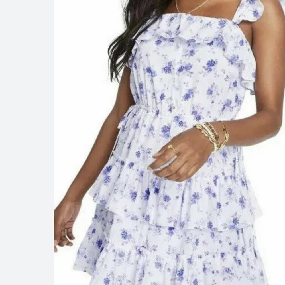 Love Shack Fancy x Target White Floral Amalie Dress Women's